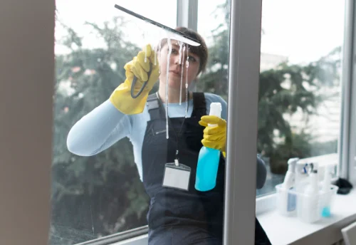 Nettoyage de vitres intérieures et extérieures à Saint-Georges-Lagricol